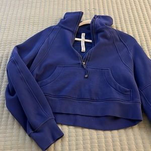 Scuba half zip